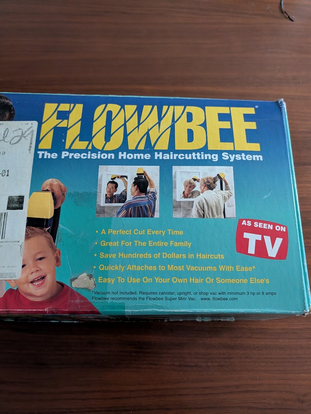 Flowbee Home Haircutting System Clipper Head & Hose With Accessories Pre Owned - Picture 9 of 11